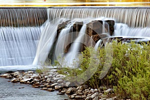 The water fall that the city of Idaho Falls Idaho is named after