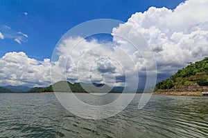 Water fall in deep forest Thailand