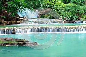 Water fall hua mae kamin Kanchanaburi, Thailand (hua mae kamin