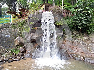 Water Fall of Leuwi Kanyere in Bojong Koneng Village of Babakan Madang District of Bogor Regency, Indonesia