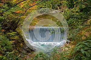 Water fall in Naruko Gorge Japan