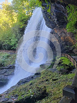 Water fall North Carolina trail