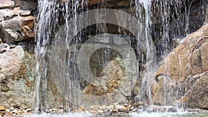 The water fall sound at Paul J. Ciener Botanical Gardens