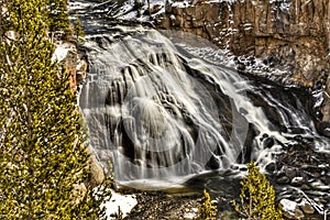 Water Fall in Yellowstone National Park