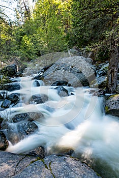 Water Fall in Yosemite National Park, California