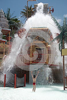 Water falls of the lost city attraction photo