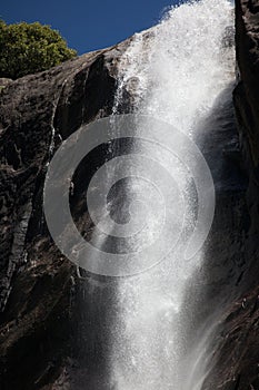 water falls in Yosemite