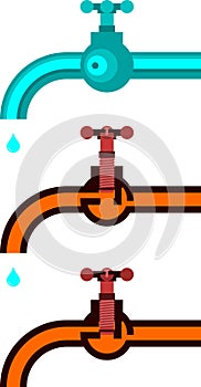 A water faucet construction