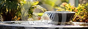 Water Feature Fountain An Outdoor Home Modern Water Feature Fountain Waterfall Presented As With Cop