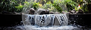 Water Feature Fountain An Outdoor Home Modern Water Feature Fountain Waterfall Presented As With Cop