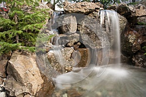 Water Feature with pond photo