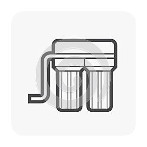 Water filter icon