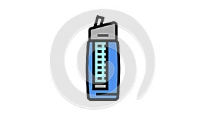 water filter portable color icon animation