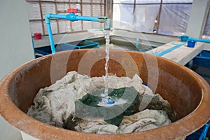 Water filter tank