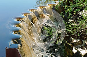 Water filtration, hydraulic engineering structure