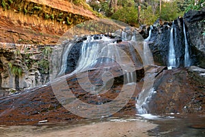 Water flow in canyon country