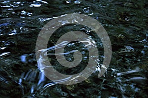 Water Flow Stream River Surface Ripples Background