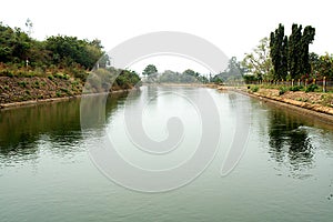 Water Flow in Tungabhadra Canal