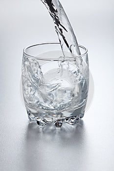 Acqua bicchiere 