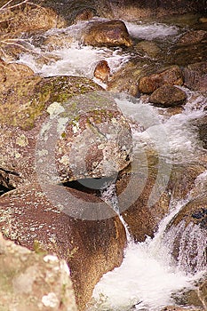 Water Flowing Over Rocks