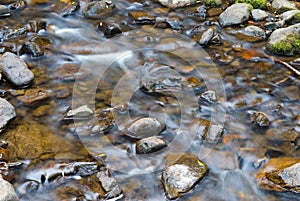 Water Flowing over Stones