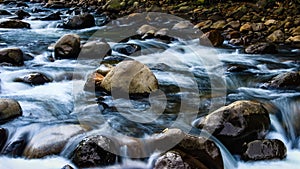 Water flowing photo