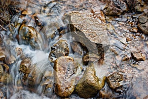 Water Flowing in the Stream