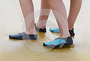 Water footwear protection