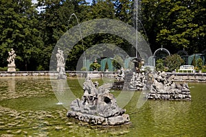 Water fountain - Bayreuth castle (Ermitage)