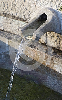 Water fountain detail