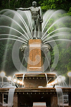 Water Fountain, Hyde Park, Sydney, Australia.