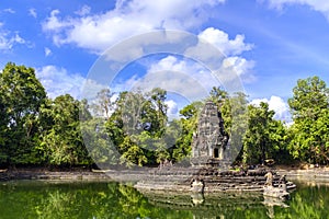 Water fountain at the Neak Pean temple