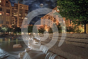 Water Fountain in Public Square