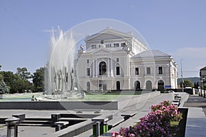 Water Fountain and Theater