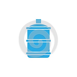 Water gallon icon design template vector isolated