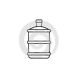 Water gallon icon design template vector isolated