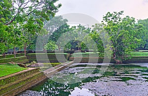 The Water Garden of Sigiriya