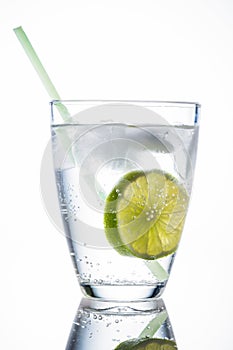 Water glass and lime