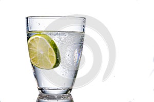 Water glass and lime