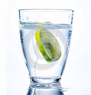 Water glass and lime