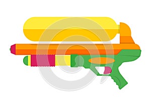 Water gun vector illustration.