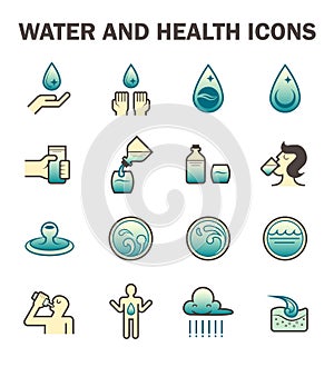 Water icon sets