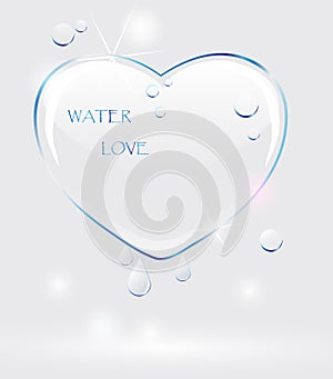 Water heart