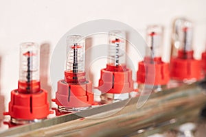 Water heating pump valves,