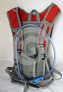Water hydration back pack bag for drinking