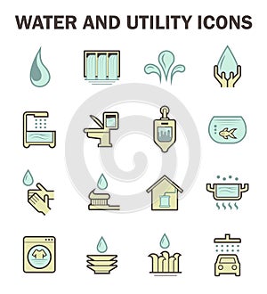 Water icon sets