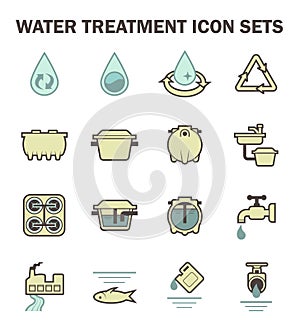 Water icon sets