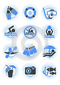 Water icons