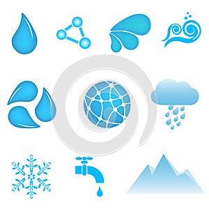 Water icons