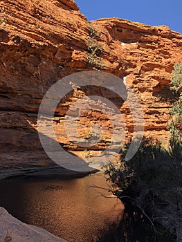 Water in Kings Canyon